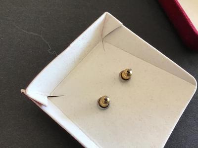 Cathedral Art Angel Christmas Earrings