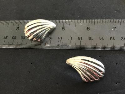 925 Silver Earrings Marked