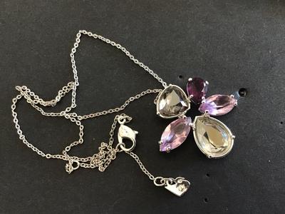 Swarovski Pendant and Chain