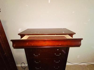 MARSEILLE COLLECTION HIGH BOY DRESSER
