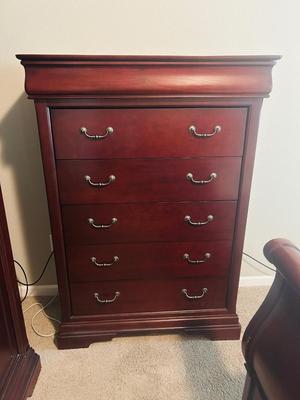 MARSEILLE COLLECTION HIGH BOY DRESSER