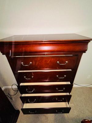 MARSEILLE COLLECTION HIGH BOY DRESSER