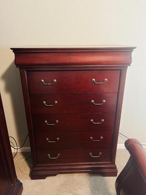 MARSEILLE COLLECTION HIGH BOY DRESSER