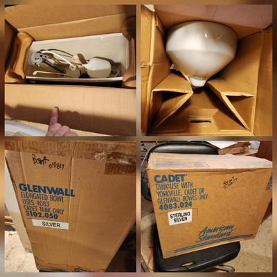American Standard Toilet Glenwall Elongated Bowl w Cadet Tank