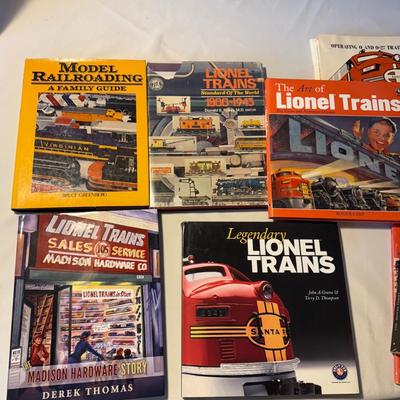 Lionel Train Catalogs and Other Model Trains Books (LR-BM)