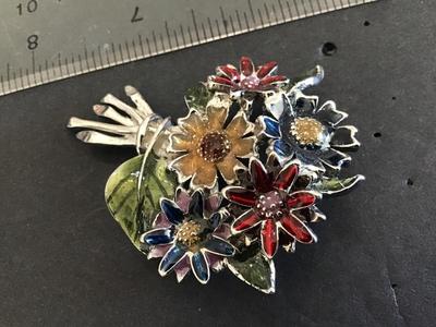 Bouquet Floral Brooch