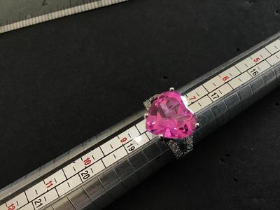 Pink Heart Fashion Ring