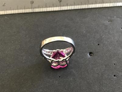 Pink Heart Fashion Ring