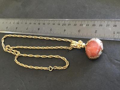 Vintage Semi Precious Statement Necklace