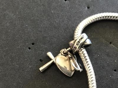 Italy 925 Bracelet and 925 Charms