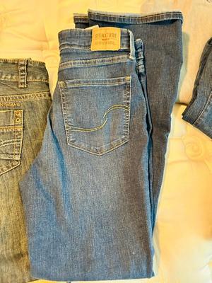 LADIES JEANS AND SHORTS