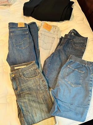 LADIES JEANS AND SHORTS