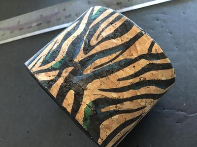 Unique Wide Cuff Animal Print. New