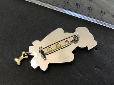 Puppy Brooch