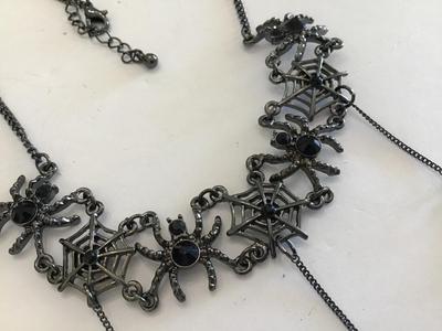 Spider Holiday Necklace