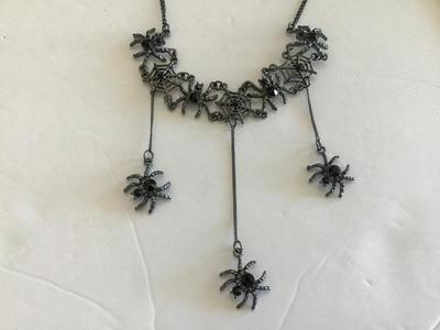 Spider Holiday Necklace