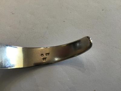 Vintage Bangle Markings