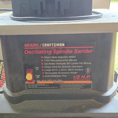LOT 91: Craftsman Oscillating Spindle Sander