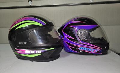 Sale Photo Thumbnail #270: Two Helmets will be included both in excellent shape. Arctic Cat and other is well known Joe Rocket