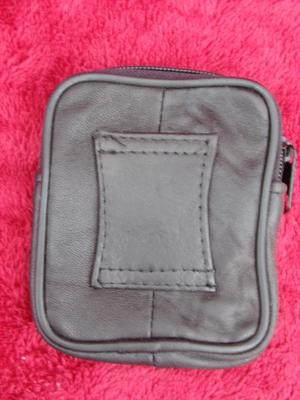 Mini change/card/ID purse w/belt loop. Zippered top pocket, more