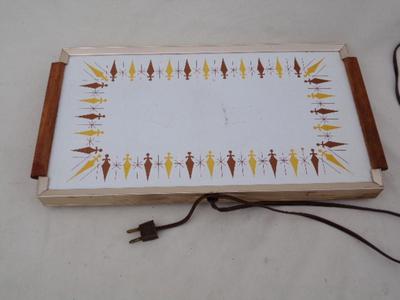 MCM Classic (c.1960s) Cornwall electric dish warming tray. Looks OK,