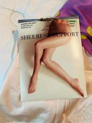 NEW PANTY HOSE, SMALL SKIRT SLIPS, AND SCARVES
