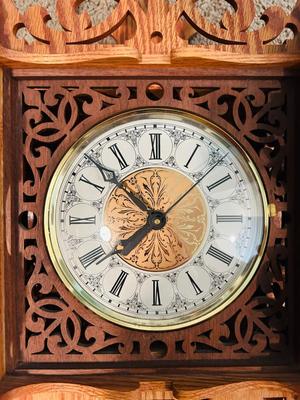 HANDCRAFTED PENDULUM WALL CLOCK