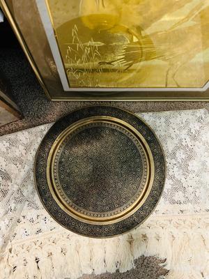 BRASS COLORED HOME DECOR