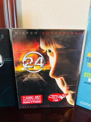 SEASONS THREE AND FOUR OF 24, SEASON 1 OF NIP/TUCK AND A 4 DISC SET OF THE MOTOWN BOX