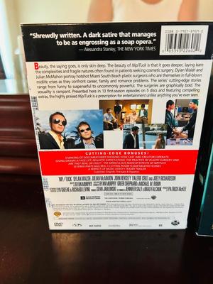 SEASONS THREE AND FOUR OF 24, SEASON 1 OF NIP/TUCK AND A 4 DISC SET OF THE MOTOWN BOX