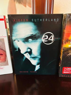 SEASONS THREE AND FOUR OF 24, SEASON 1 OF NIP/TUCK AND A 4 DISC SET OF THE MOTOWN BOX