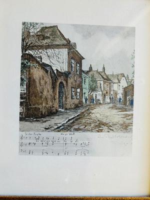 1910 “THE GOSSIP” BY CARL VON MARR (SEE DESCRIPTION ON OTHER TWO PRINTS)
