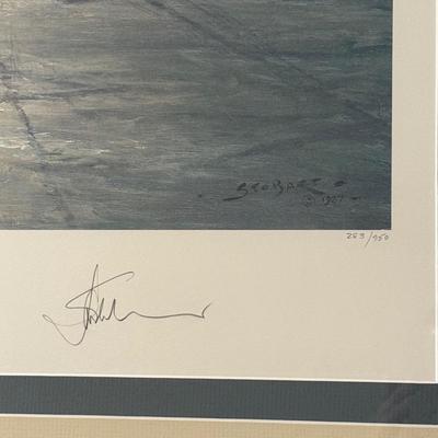 John Stobart Pencil-Signed “Moonlight Over the Savannah River in 1850” Print (EH-HS)