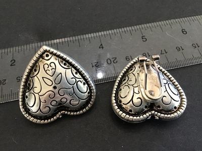 Puffy Heart Earrings