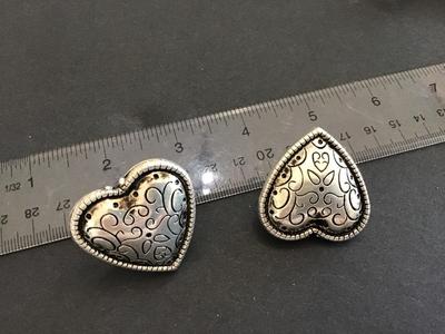 Puffy Heart Earrings