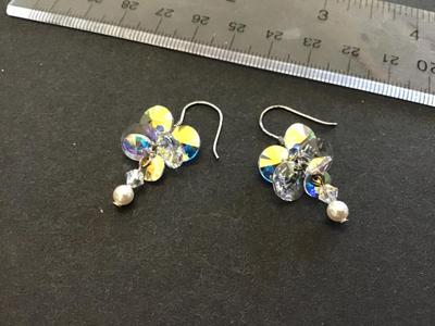 S925 Crystal Earrings