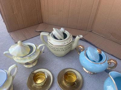 Sale Photo Thumbnail #536: Mismatched Tea Service (Lot of 13)