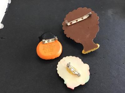 Vintage Thanksgiving Pins lot