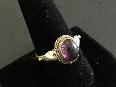 Sterling Silver Vintage Ring 9.5
