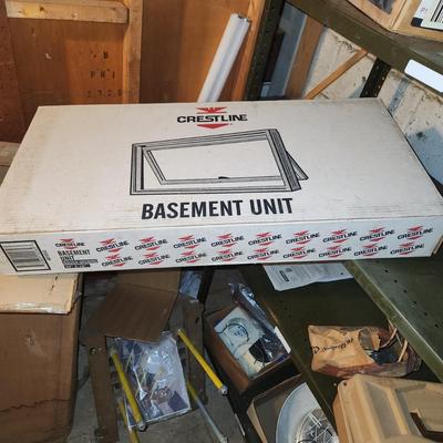 Crestline Basement Window 32"x16" sealed box