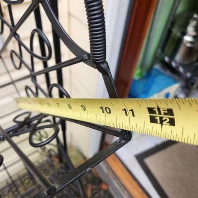 2 Metal Hanging Fruit, Produce, Snacks, Organizing Basket Racks