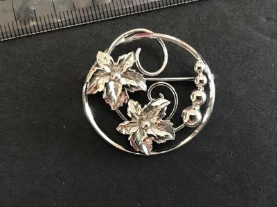 Sterling Silver Brooch