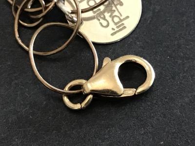 Rare Carol Lipworth Designer Necklace Gold Filled Digned