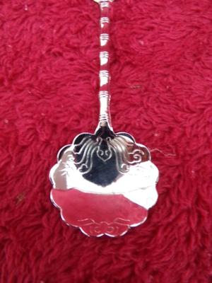 Alaska souvenir spoon. Appears chromed.