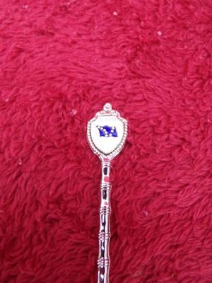 Alaska souvenir spoon. Appears chromed.