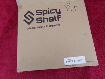 Spicy Shelf, organizer system. NEW in the OEM box, with instructions.
