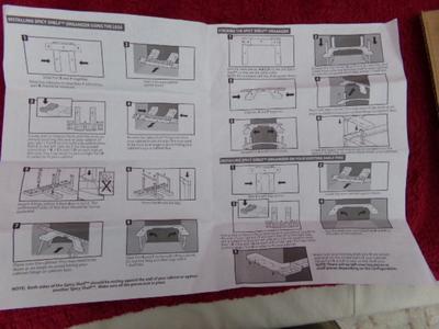 Spicy Shelf, organizer system. NEW in the OEM box, with instructions.