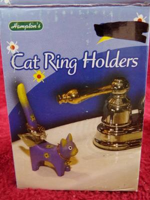 Ring Tail Cat ring keeper for your dressing table or dresser top