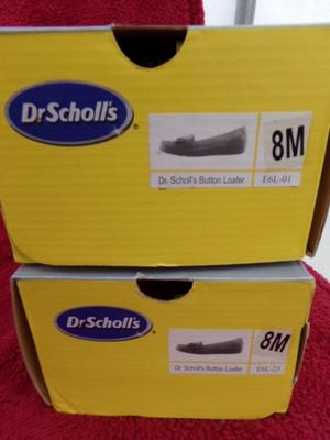 TWO pair of Dr. Scholl’s ladies shoes. NEW in box. Size 8M