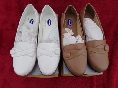 TWO pair of Dr. School’s ladies shoes. NEW in box. Size 8M